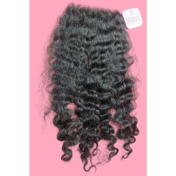 16” HD Lace Closure 5*5 Tropical Curl Virgin Human Hair - Picture 4 of 6